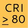 Chromatic rendered index ≥80